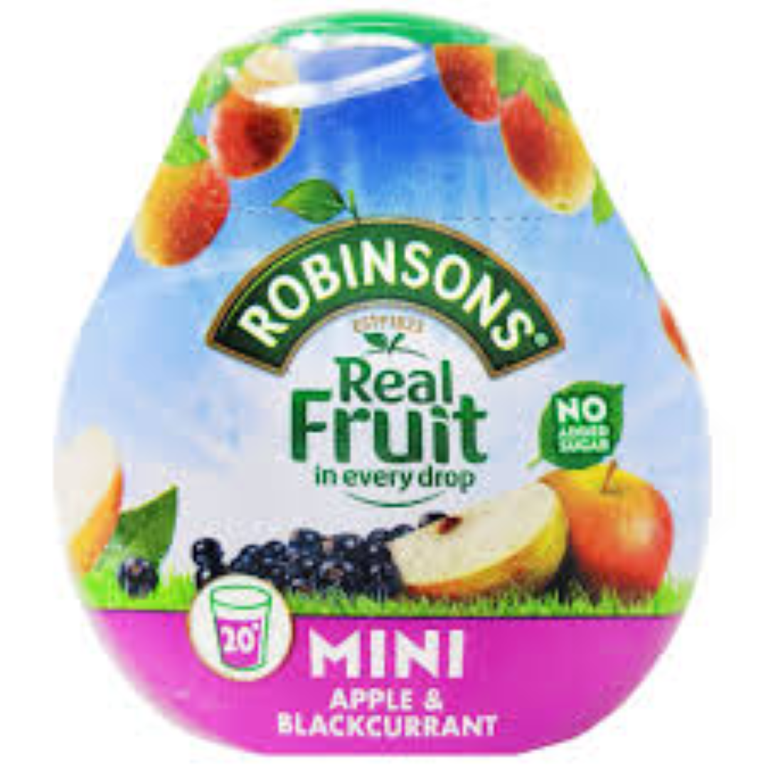 ROBINSON SQUASHED APPLE N BLACKCURRANT 66ML